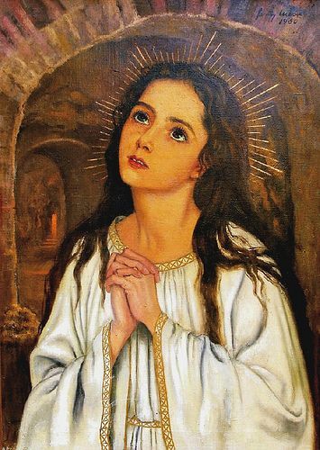 Saint Philomena St Philomena, Animated Quotes, Santa Filomena, Saint Philomena, Novena Prayers, Jesus Praying, Religious Images, Catholic Prayers, Catholic Art