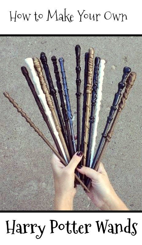 I thought I’d share with all of you how to make these Harry Potter inspired wands. They are super fun and easy to make, and the the kids can help! Get the details on the blog: www.orsoshesays.com Harry Potter Motto Party, Diy Harry Potter Wands, Harry Potter Weihnachten, Baby Harry Potter, Harry Potter Kostüm, Harry Potter Wands, Harry Potter Halloween Costumes, Classe Harry Potter, Harry Potter Theme Birthday