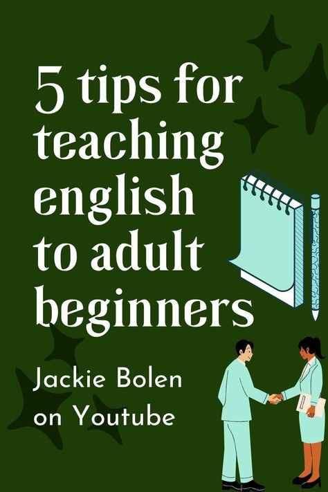 Do you need help with planning ESL lessons for adult students? Look no further, because this video has 5 tips for teaching a successful class to adult English learners. tags: tips for teaching english to adults, teaching esl to adults lesson plans, free esl lessons for adults, esl adults lesson plans, tefl lesson plan, esl lessons for adults, Teaching English To Adults Lesson Plans, Teaching English As A Second Language Lesson Plans, Esl Lesson Plans For Beginners Adults, Tefl Lesson Plan, Esl For Adults, English Teaching Ideas, Teaching English To Adults, Esl Adults, Adult Activities