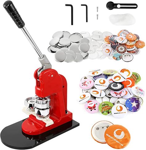 Pin Maker, Raising Arrows, Button Machine, Upholstered Wall Panels, Badge Maker, Button Maker, Button Badges, Diy Buttons, Press Machine