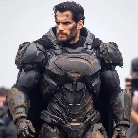 Superman Armor, Kryptonian Armor, Injustice 2 Superman, Zack Snyder Justice League, Superman Suit, Superman Henry Cavill, Armor Suit, Dc Superman, Superman Artwork