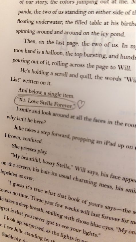 “#1 Love Stella Forever” 🤍 #books #quotes #bookquote #fivefeetapart Always Isnt Forever Book, Five Feet Apart, Annotated Books, Writing Lists, Forever Book, Best Quotes From Books, Books Quotes, Escape Reality, Forever Me