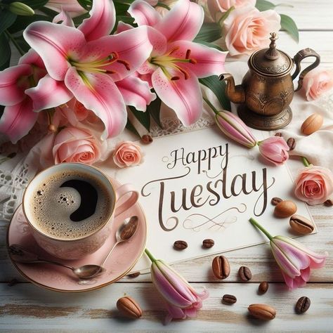 Good Morning Tuesday Coffee, Tuesday Coffee, Tuesday Greetings, Tuesday Quotes Good Morning, Morning Tuesday, Tuesday Blessings, Good Morning Tuesday, Morning Memes, Tuesday Quotes