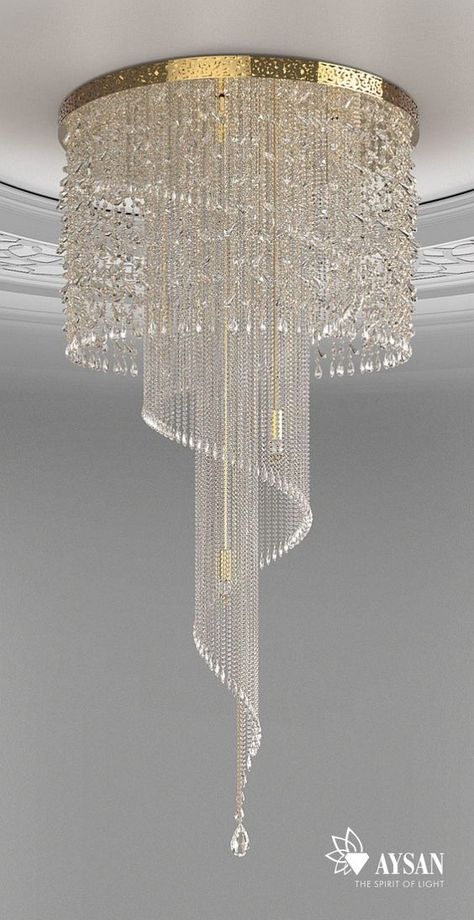 Cupboard Ideas, Crystal Chandelier Lighting, Designer Lamps, Luxury Chandelier, Diy Chandelier, Deco Luminaire, Crystal Lighting, Beautiful Chandelier, Chandelier Design