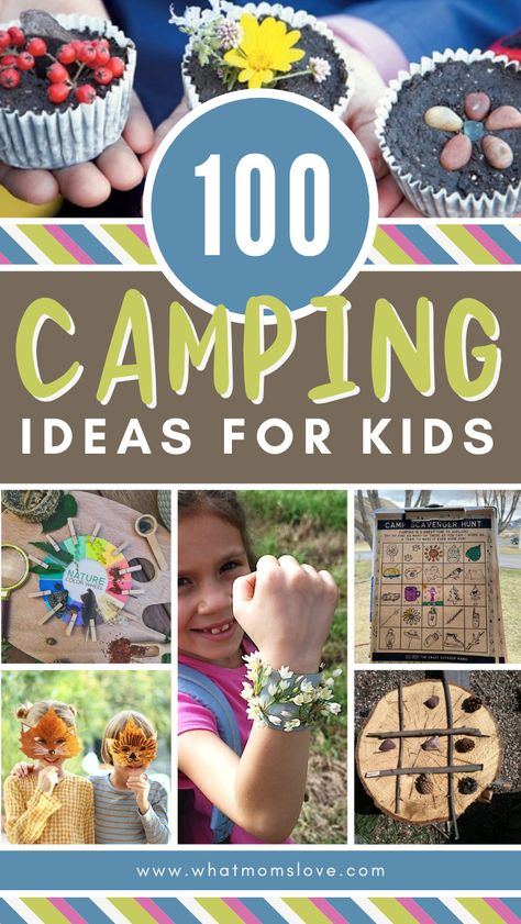 Camping Ideas For Kids, Games Activities For Kids, Backyard Campout, Play Printables, Camping Crafts For Kids, Campfire Songs, Camping Activities For Kids, Girl Scout Camping, Backyard Camping