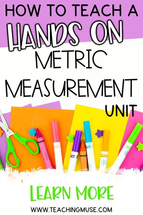 Are your Upper Elementary students confused when using the metric system? Here are some great tips on learning the metric system for the science classroom which is a universal skill. Check it out over on my blog! Science Measurement Activities, Metric System Activities, Metric Measurement Activities, Fun Measurement Activities, Teaching Measurement, Physical Science Activities, Chemistry Activities, Middle School Science Activities, Earth Science Activities