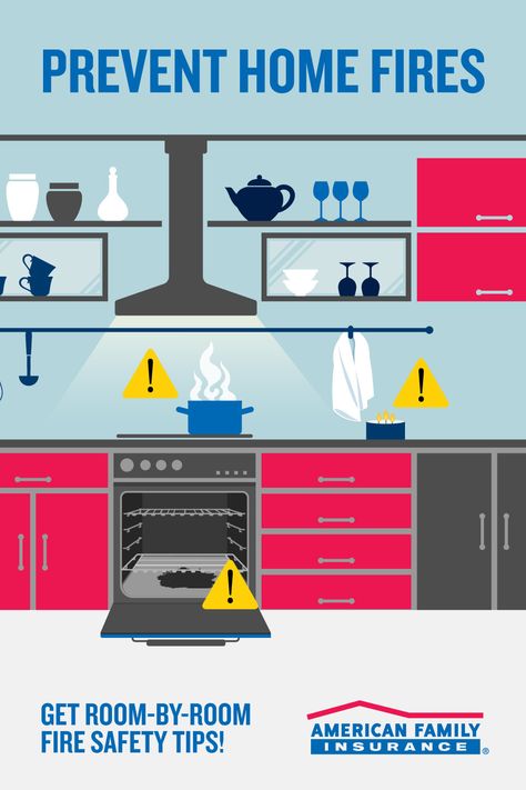 Your home can’t handle too much heat, so get these fire hazards out of the kitchen with these fire prevention tips. Fire Safety Tips, Fire Safe, Fire Prevention, Fire Hazard, House Fire, Fire Safety, Protecting Your Home, Safety Tips, Too Much