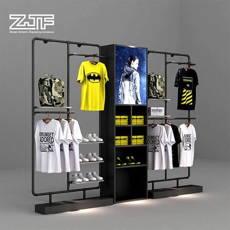 MERCHANDISING ADALAH | ARTI, CARA KERJA, JENIS, KARAKTERISTIK, TIPS, CONTOH, FUNGSI DAN MANFAAT | RAJARAK.CO.ID | Raja Rak Indonesia Shoes Rack Ideas, Fashion Store Design, Store Interior Design, Store Shelves Design, Fashion Showroom, Clothing Store Displays, Retail Store Interior Design, Clothing Store Interior, Retail Space Design