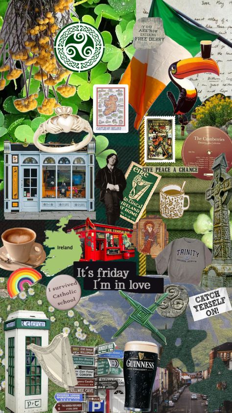 Ireland Irish Phone Wallpaper, Ireland Iphone Wallpaper, Ireland Wallpaper Iphone, Ireland Moodboard, Ireland Wallpaper, Irish Aesthetic, Red Folder, Irish Summer, Ireland Aesthetic