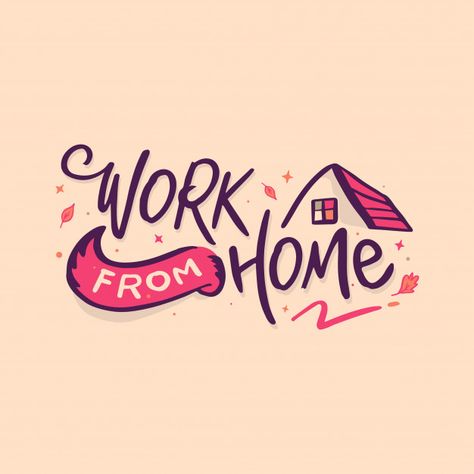 Work From Home Wallpaper, Work From Home Logo, Work From Home Illustration, Dream Home Office, Internet Quotes, Hindi Calligraphy, Diwali Pictures, Adventure Logo, Social Story