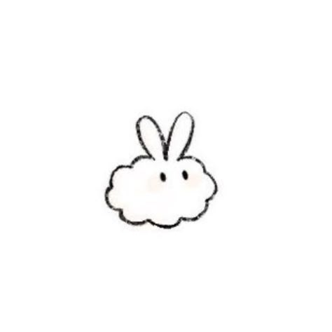 Bunny App Icon, Soft Doodle, App Icon, Ios