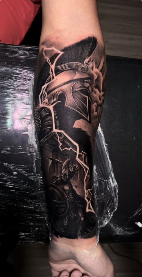 Flying Phoenix Tattoo, Japanese Tattoos For Men, Gladiator Tattoo, Soldier Tattoo, Spartan Tattoo, Wolf Tattoo Sleeve, Full Leg Tattoos, Black Tattoo Cover Up, Flying Tattoo