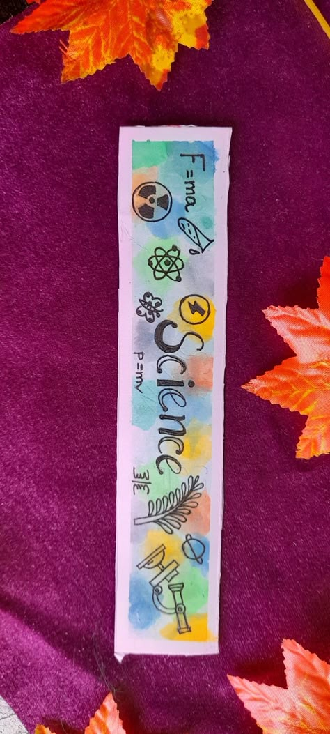 Subject oriented bookmarks for students Science Bookmarks Diy, Science Bookmark Ideas, Bookmark For School, Bookmark Ideas For Teachers, Book Mark For Teachers, Biology Bookmark, Science Bookmarks, Bookmarks For Teachers, Cute Bookmark Ideas