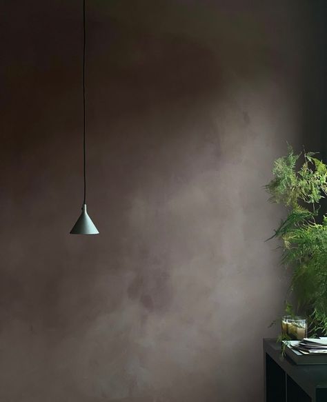 Brown Limewash, Industrial Paint Colors, Lime Wash Walls, Limewash Walls, Dark Brown Walls, Lime Wash, Limewash Paint, Build A Fireplace, Lime Paint