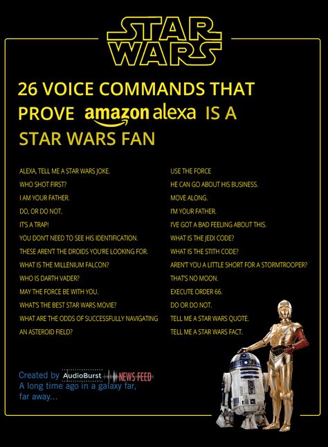 Humour, Funny Alexa Commands, Alexa Tricks, Alexa Commands, Amazon Alexa Skills, Alexa Skills, What To Do When Bored, Star Wars Jokes, Alexa Echo