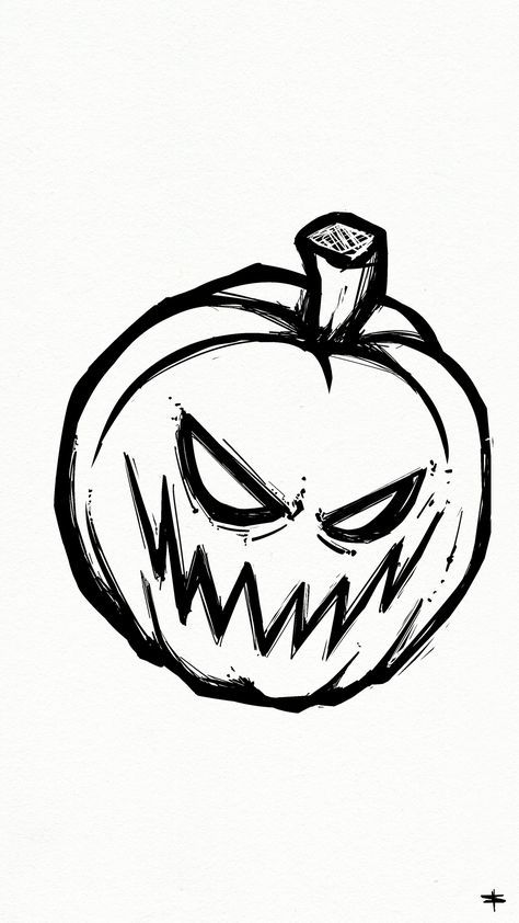 Pumpkins Tattoo, Halloween Graffiti, Easy Graffiti, Easy Graffiti Drawings, Minimalist Tattoo Ideas, Hand Doodles, Skull Art Drawing, Graffiti Doodles, Halloween Tattoo