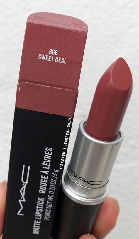 Mac lipstick, sweet deal mac lipstick colour, Mac lipstick, sweet deal matte mac lipstick, mac lipstick color, mac lipstick colour, matte lipstick, matte mac lipstick Mac Lipstick Shades Matte, Retro Mac Lipstick, Mac Sweet Deal Lipstick, Matte Mac Lipstick, Mac Matte Lipstick Shades, Mac Modesty Lipstick, Bold Lipstick Makeup, Mac Makeup Looks, Lipstick Colour