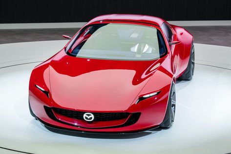 If the next Miata looks half as good as this concept, I can’t wait - Hagerty Media Mazda Roadster, Red Sports Car, Mazda Mx5 Miata, 3dprinting Design, Car Design Sketch, Printed Clutch, Mazda Mx5, Love Car, Accessories Branding