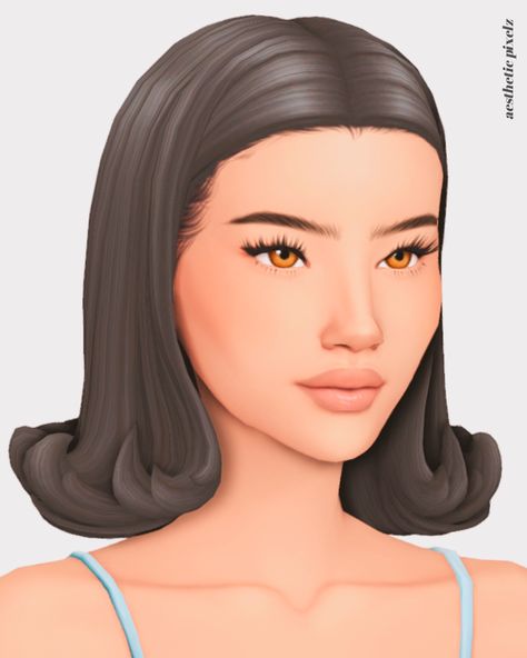 Best Maxis Match Sims 4 Short Hair CC (Lookbook + Links to Download) - Aesthetic Pixelz Sims 4 Cc Hair With Claw Clip, Alpha Maxis Hair, Sims 4 Buns Hair, Sims 4 Bob With Bangs, Sims 4 Cc Hair Free Downloads Maxis Match, Sims 4 Mm Short Hair, Sims 4 Headband Hair, Layered Hair Sims 4 Cc, Sims 4 Short Curly Hair Maxis Match