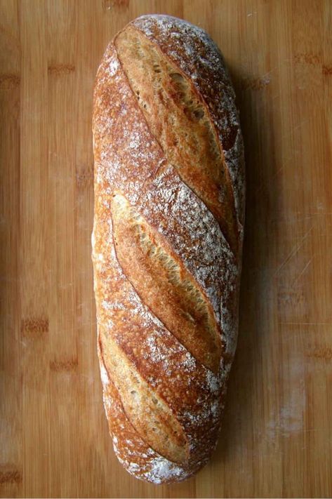 Easy French Loaf Recipe, French Bread Recipe Homemade, French Loaf Recipe, Entre Recipes, Easy French Bread, Easy French Bread Recipe, Side Dishes For Ham, French Bread Loaf, French Bread Recipe