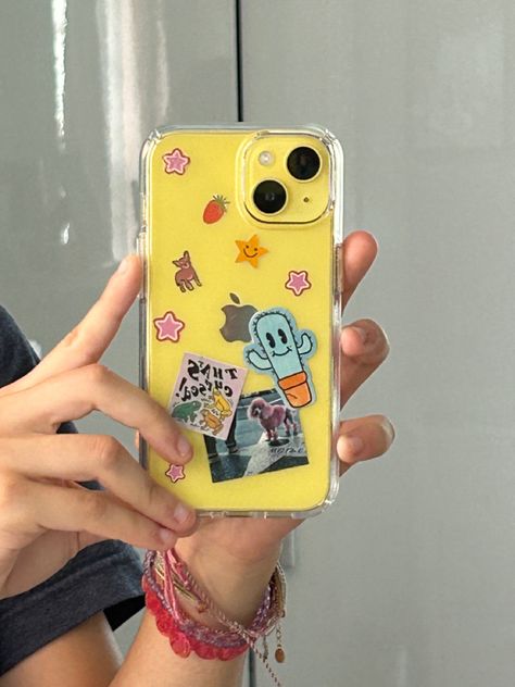 Yellow Iphone 11 Aesthetic, Yellow Phone Cases Aesthetic, Iphone 15 Yellow, Yellow Phone Aesthetic, Clear Phone Case With Stickers, Yellow Iphone Aesthetic, Phone Case With Stickers, Iphone 11 Yellow, Iphone 11 Aesthetic