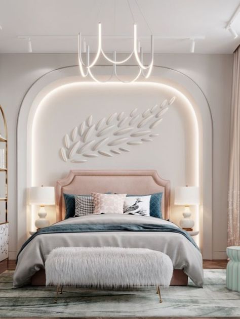 Bilik Idaman, Hiasan Bilik Tidur, Modern Luxury Bedroom, Modern Bedroom Interior, Bad Inspiration, Hiasan Bilik, Bilik Tidur, Kids Interior Room, Girl Bedroom Designs