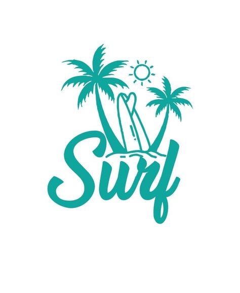 Beach Logo Design Graphics, Surfing Vector, Surf T Shirt, Ribbed Jeans, Ocean Prints, T Shirt Template, Beach Logo, T Shirt Logo Design, Samoan Tattoo