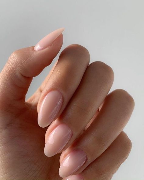 Milky Nails, Nagellack Trends, Oval Nails, Neutral Nails, Minimalist Nails, Dream Nails, Classy Nails, Pretty Acrylic Nails, Chic Nails