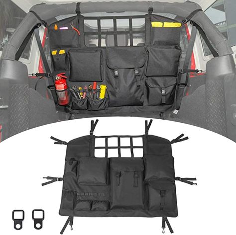 AmazonSmile: CheroCar JKU JLU Trunk Organizer Bag Backseat Tool Storage Cargo Pouch for 2007-2020 Jeep Wrangler JKU JLU Rear Pockets, Interior Accessories, Only fits 4door: Automotive Trunk Organizer, Jeep Wrangler Unlimited Sahara, 2007 Jeep Wrangler, Bar Storage, Trunk Organization, Organizer Bag, Tool Organization, Tool Storage, Bag Organization