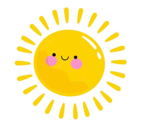 Sun Animation, Sun Cartoon, Postcards Inspiration, Rainbow Drawing, Sun Drawing, Cartoon Smile, Cartoon Sun, Smiling Sun, Flowers Images