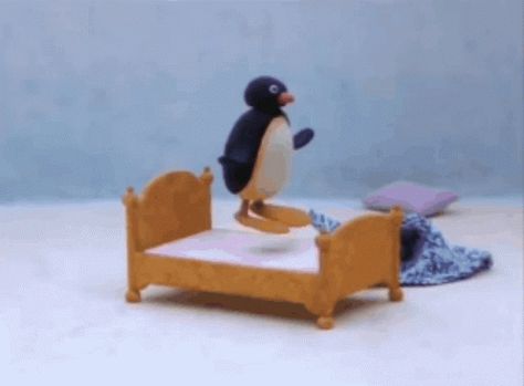 Pingu Jumping GIF - PinguJumping - Discover & Share GIFs Pingu Video, Pingu Gif, Pingu Memes, Pingu Pingu, Jumping Gif, Noot Noot, Cute Memes, Aesthetic Gif, Cute Characters