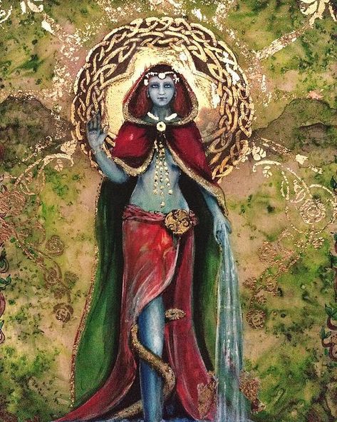 The Celtic Goddess Danu - The Goddess Garden Celtic Deities, Gaia Goddess, Irish Folklore, Irish Mythology, Celtic Gods, Goddess Aesthetic, Celtic Goddess, Celtic Mythology, Mother Goddess