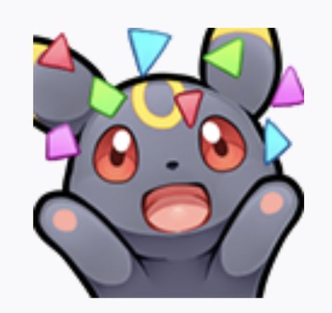 Pokemon Discord Emotes, Pokemon Emoji, Twitch Aesthetics, Pokemon Emotes, Emoji Discord, Emote Ideas, Umbreon Pokemon, Discord Stickers, Emoji Ideas