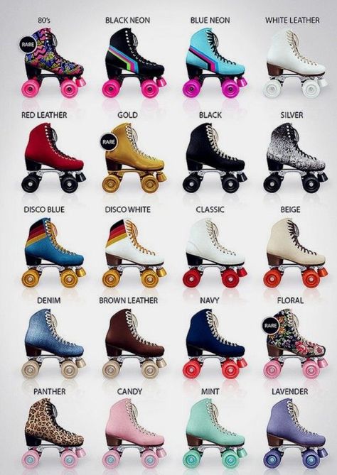 Roller Skate Outfits, Aesthetic Roller Skates, Cute Roller Skates, Roller Skates Fashion, Roller Workout, Roller Skating Outfits, Girls Roller Skates, Skate Aesthetic, Retro Roller Skates