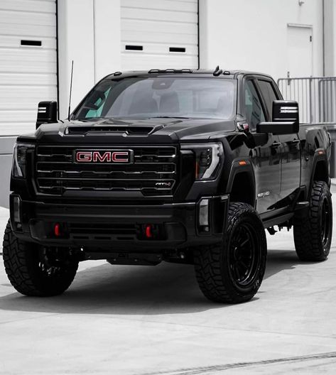 Lifted Denali Hd 2500, Gmc Serria Denali, Black Gmc Truck Lifted, 2024 Gmc Denali Ultimate, Nice Trucks Country, 2024 Trucks, Black Gmc Truck, Lifted Gmc Denali, Lifted Gmc Sierra 1500