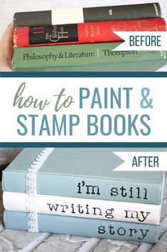 Upcycled Books Crafts, Old Encyclopedias, Stary Papier, Diy Old Books, Stamped Books, Old Book Crafts, Recycled Books, Book Crafts Diy, Book Cover Diy