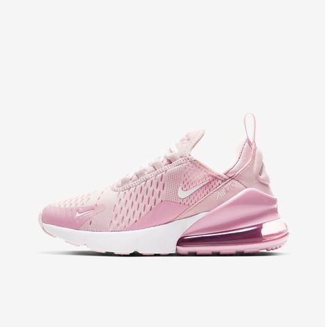 Pink Nike Shoes, Trendy Shoes Sneakers, Nike Shoes Air Max, Cute Nike Shoes, Pink Nike, Cute Nikes, Pink Nikes, Nike Air Max 270, Swag Shoes