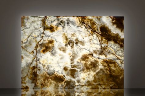 miele-light-polished-backlit-onyx-slabj | Natural-Stone Natural Stone (Title) Signage Design, Onyx Countertops, Marble Granite Countertops, Bar Restaurant Interior, Theme Nature, Onyx Marble, Attic Remodel, Granite Stone, Interior Floor