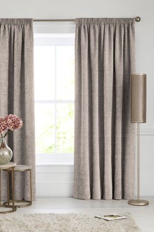 Heavyweight Chenille Pencil Pleat Lined Curtains Lounge Curtains, Chenille Curtains, Plain Curtains, Quality Curtains, Curtain Texture, Grey Curtains, Thermal Curtains, Pleated Curtains, Pencil Pleat