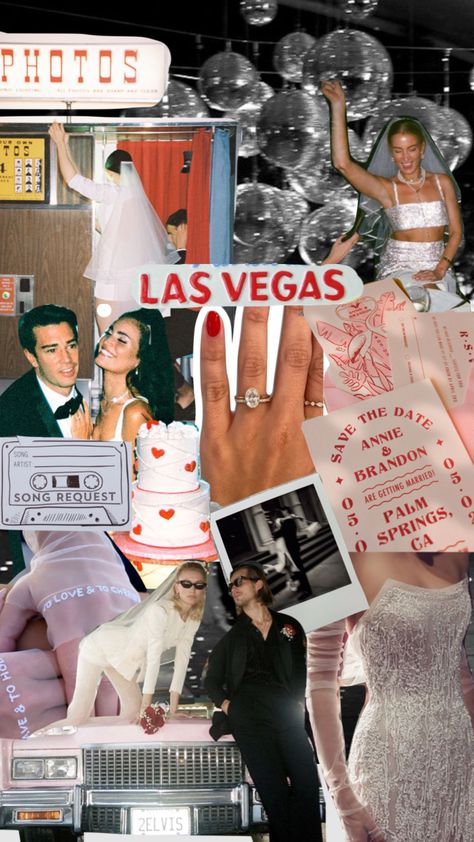 Tacky Vegas Wedding, 70s Vegas Wedding, Vegas Wedding Theme, Vegas Wedding Party, Vegas Wedding Ideas, Wedding Trends 2024, Vegas Themed Wedding, Las Vegas Bride, Las Vegas Wedding Photos