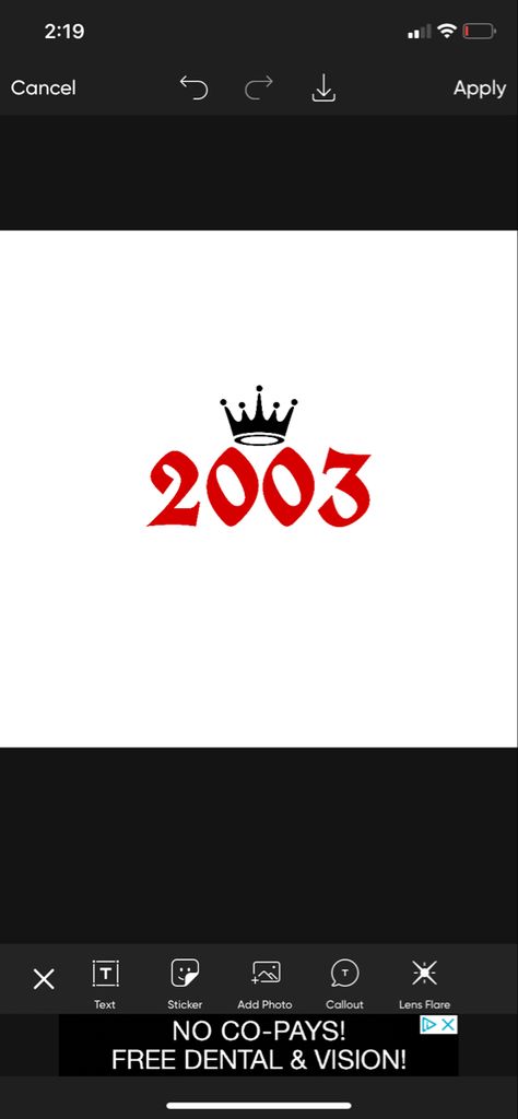 Year 2003 in red with Black crown. King/ Queen was born 2003 Tattoo Design, 2003 Tattoos Ideas, Year Born Tattoo, 2003 Tattoo Font, Black Crown King, 2003 Tattoo Ideas, 2003 Tattoo, Baddie Tattoos, Crown King