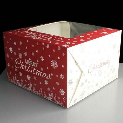 Plum Cake Packaging, Christmas Cake Packaging Ideas, Christmas Cake Box Packaging, Cake Box Design Packaging Ideas, Cake Packaging Ideas, Cake Box Design, Cake Boxes Packaging, Xmas Cakes, Bread Packaging