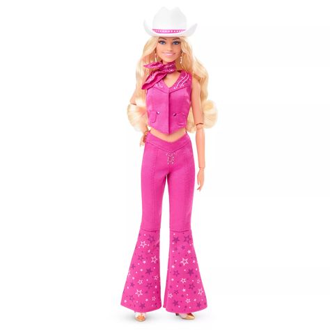 Barbie Cast, Barbie The Movie, Real Barbie, Western Outfit, Barbie Movie, Margot Robbie, Barbie Doll, The Movie, Barbie Dolls