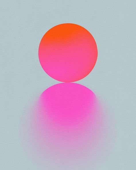 Flow Graphic, Circle Overlay, Reflection Graphic Design, Reflection Illustration, Mirror Graphic Design, Circle Gradient, Gradient Circle, Reflection Design, Gradient Shapes