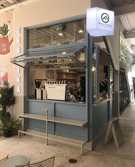 Mini Cafe, Bakery Shop Design, Small Coffee Shop, Small Cafe Design, Coffee Shop Interior Design, Cozy Coffee Shop, Cafe Concept, Cafe Shop Design, Coffee Stands