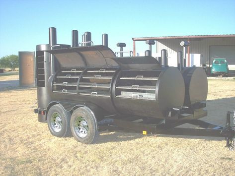 NEW BBQ PIT smoker Charcoal grill concession trailer - $22,500.00 | PicClick Homemade Smoker Plans, Custom Bbq Grills, Custom Bbq Smokers, Bbq Smoker Trailer, Bbq Pit Smoker, Charcoal Grill Smoker, Smoker Trailer, Smoker Plans, Custom Bbq Pits