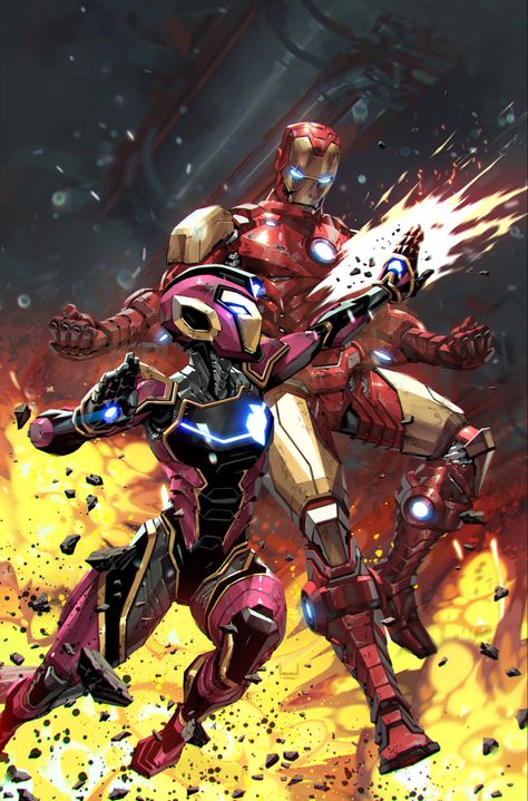 Riri Williams, Invincible Iron Man, Icons Marvel, Iron Man 2, Iron Man Comic, Iron Man Wallpaper, Avengers Art, Iron Man Art, Super Sonic