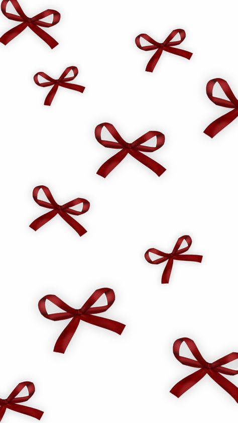 Bow Wallpaper, Red Bow, Red