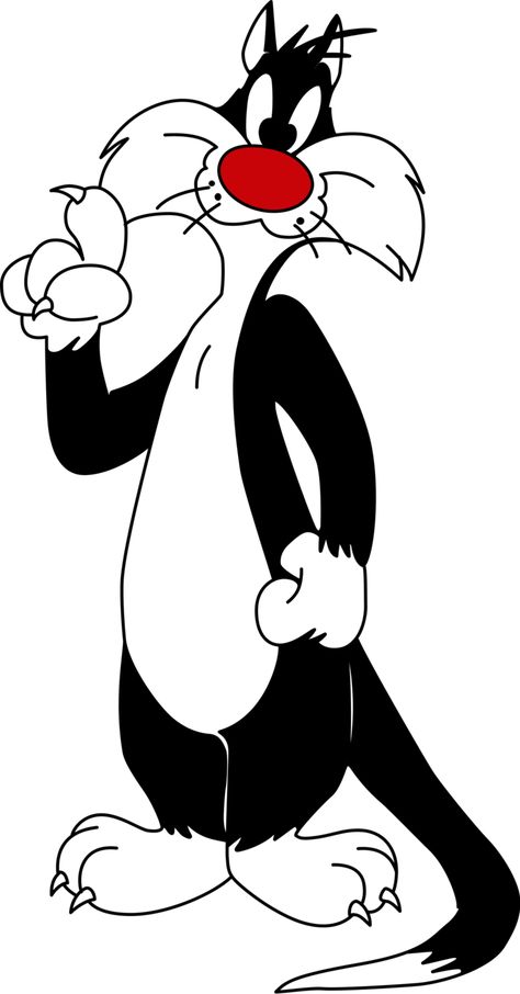 Looney Tunes Wallpaper, Sylvester The Cat, Looney Tunes Show, Looney Tunes Characters, Looney Tunes Cartoons, Classic Cartoon Characters, Baby Drawing, Cartoon Sketches, Favorite Cartoon Character