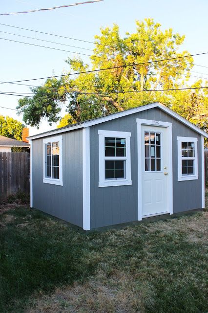 Small She Shed Interiors, Small She Shed, Home Depot Projects, Brick Steps, Shed Home, Backyard Studio, Backyard Renovations, Backyard Sheds, Cottage Cabin